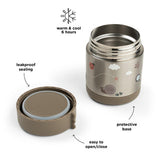 Done By Deer - Thermo Food Jar - 300ml - Sand