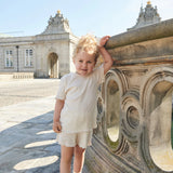 Copenhagen Colors - Pointelle t-shirt - Cream