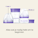 Lansinoh - Drinkfles met Natural Wave speentje - XS + S