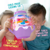 Glo pals -Sensorische Play Jar - Paars