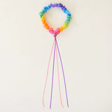 Speelzijde - Zijden hoofdband - Regenboog
