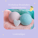 Workshop Bruisballen maken - Woensdag 29 oktober - NAMIDDAG