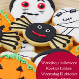 Halloween Workshop - Koekjes bakken -  Woensdag 15 oktober