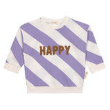 Lassig - Sweater GOTS - Happy Lila/Cream