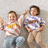 Lassig - Sweater GOTS - Happy Lila/Cream