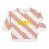 Lassig - Sweater GOTS - Happy Roze/Cream