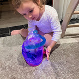 Animagic Squisy lichtgevend waterdiertje met aquarium