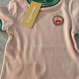 Gingersnaps - T-shirt - Roze met groen