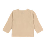 Lassig - Mousseline t-shirt lange mouwen - Naturel