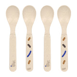 Lassig set van 4 lepels cellulose - Little Mateys