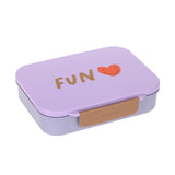 Lassig Bentobox Little Gang Hartje Paars