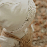 Omkeerbare Teddy Mutsje - Off White