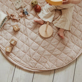 Play&Go - Noomad Soft - Speelkleed & Opbergzak - Brown Stripes
