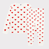 Petit Bateau - Hartjespyjama