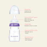 Lansinoh - Drinkfles met Natural Wave speentje - M (2 stuks)