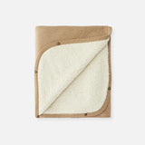 Multifunctioneel Teddy deken - Bruin