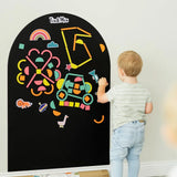 Tix&Mix - Houten magneetset - Ringen en blokjes - 64 stuks