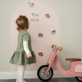 Tix&Mix - Magnetische Muursticker - Pink Sweetness (+ 2 stiftjes)