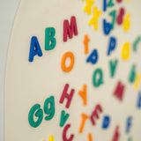 Tix&Mix - Houten Magneetset Letters&Nummers - 77 stuks