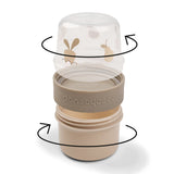 Done By Deer - 2-in-1 Snackcontainer - Sand - Small