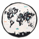 Play&Go - Wereldkaart + sterren - Speelkleed & Opbergzak