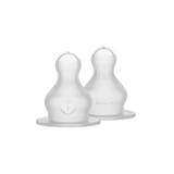 BIBS - Siliconen flessenspeen (2-pack) - Fast flow (4+m)