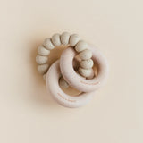 Speen&Koord - Bijtring Robin - Beukenhout - Biscuit