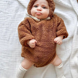 Teddy babybody - Bruin