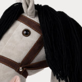 Teddykompaniet - Stokpaardje - Grijs