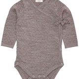 Baby Wikkelbody - Merinowol - Naturel