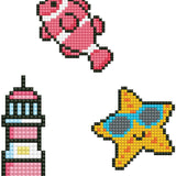 Diamand Painting Set - Zeester - Vis - Vuurtoren