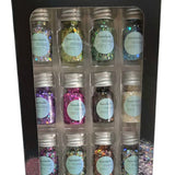 SensorySparkle Bio Glitterpakket - 12 x 8 gr
