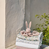 Elodie - Hydrofiel knuffeldoekje - Roze - 41cm