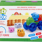 Jelly blox - Boerderijset - 18 stuks