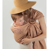 Isara Caramel Bamboo Linnen Ring Sling