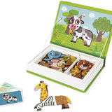 Janod - Magneti Book - Dieren