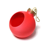 Vulbare Rode Kerstbal