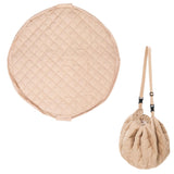 Play&Go - Noomad Soft - Speelkleed & Opbergzak - Brown Stripes
