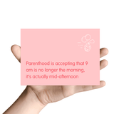 Baby on the move - Postkaart