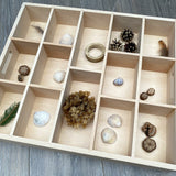 Houten sorteerbak 14-voudig