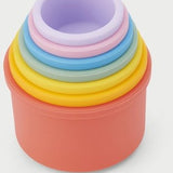 Tickit - SiliSoft - Silicone Stapelbare Bekers - 7 Stuks