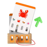 Topbright - Houten Puzzelspel met 80 vragen - Beginner