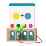 Topbright - Houten Puzzelspel met 80 vragen - Expert