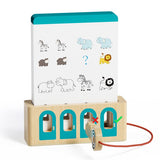 Topbright - Houten Puzzelspel met 80 vragen - Expert