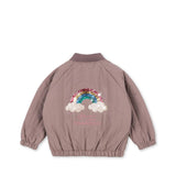 Juno Sequin Bomber Jacket - Regenboog Lila