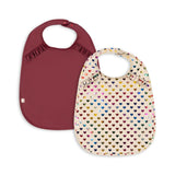 Set met 2 slabbetjes