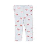 Broek - Blauw met strikjes