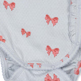 Body - Blauw met Strikjes