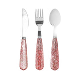 Bestek - Roze glitter