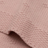 Jollein - Wiegdeken Cosy Knit Wild Rose- 75x100